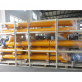 Mobile screw conveyor for powder loading the cement truck